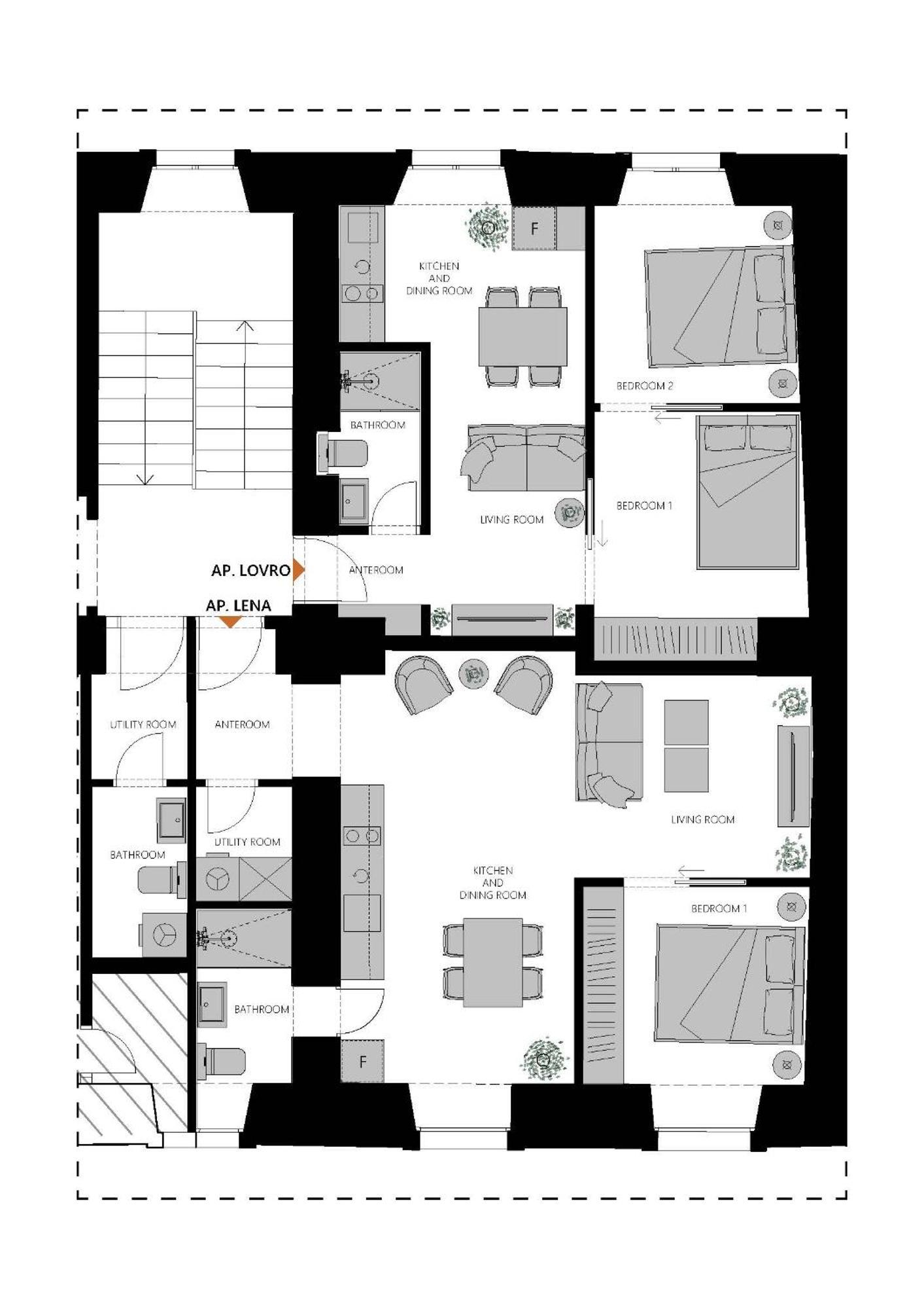 Apartments Lovro & Lena 杜布罗夫尼克 外观 照片